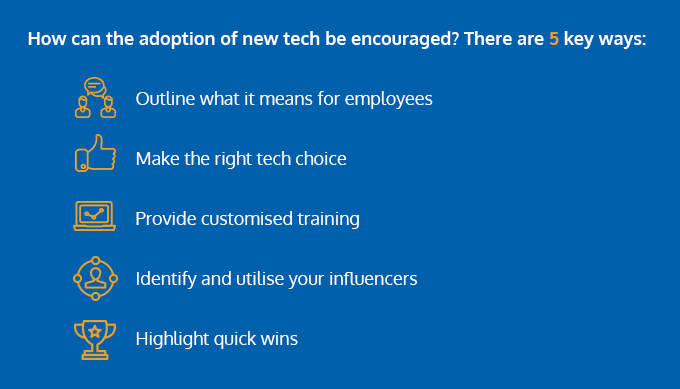 5 Key ways to adopt new tech