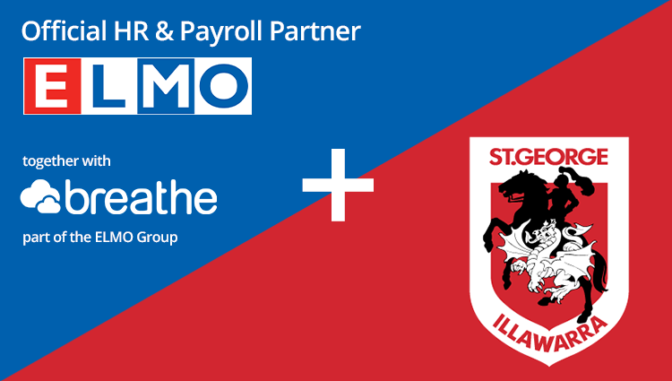ELMO Software becomes the Official HR & Payroll Partner of the St George Illawarra Dragons