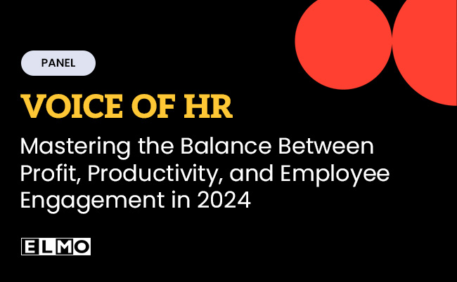 Panel: The Voice of HR on Profit, People & Productivity 2024